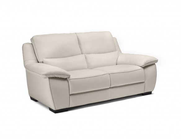 comprar sofá de 3 plazas de diseño italiano en piel - comprar sofas